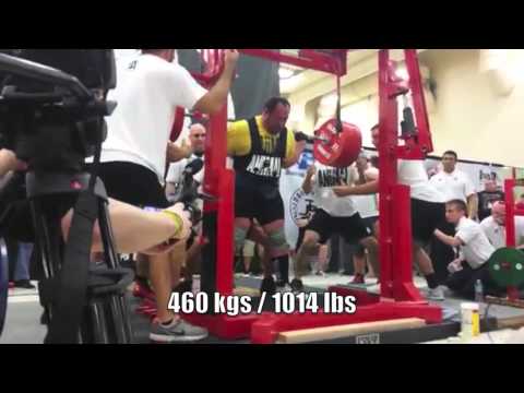 Malanichev 2469 lbs / 1120 kgs Raw, 1014 lb Squat - All-Time World Records