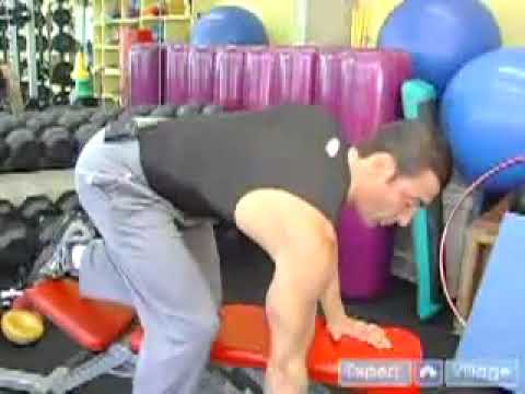 Sırt Egzersizi Tek Kolla Ağırlık ÇekmeOne Arm Dumbbell Row